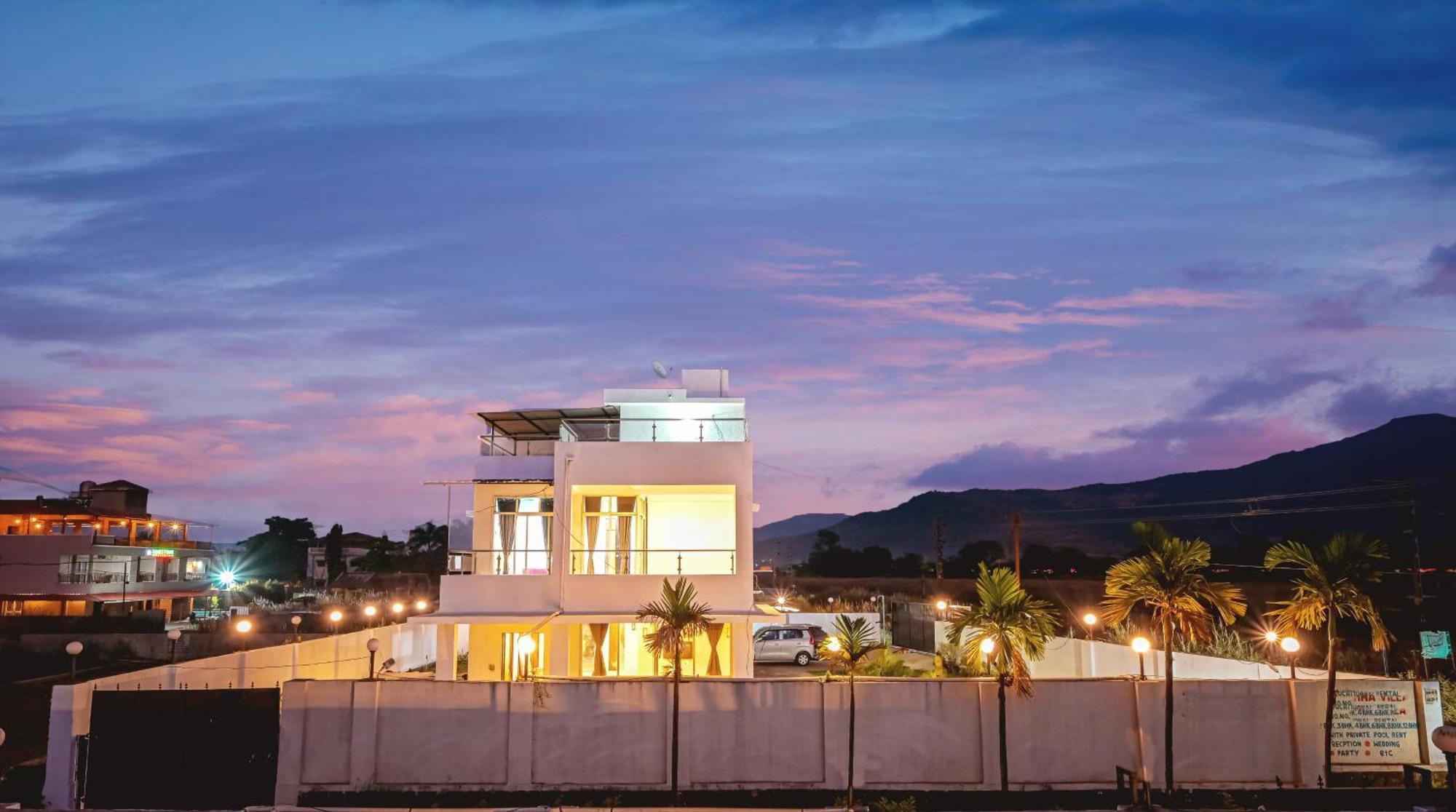 Ll Empyrean Stays II 6Bhk Big Daddy Villa II Private Pool II Ac II View Ll Lonavala Kültér fotó